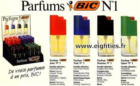 parfum bic 80s.